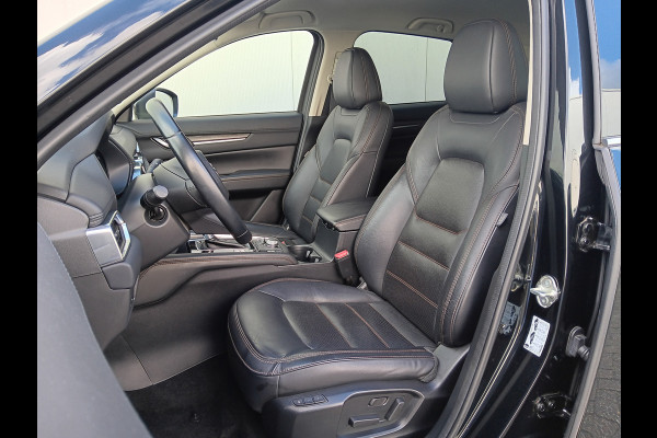 Mazda CX-5 2.0 SkyActiv-G 165 Luxury AUTOMAAT, Leder, Navi, Clima, Head-up, etc. incl. 12 MND BOVAGGARANTIE stoelkoeling voor, stoelverwarming voor én achter, zeer compleet!