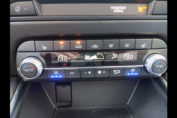 Mazda CX-5 2.0 SkyActiv-G 165 Luxury AUTOMAAT, Leder, Navi, Clima, Head-up, etc. incl. 12 MND BOVAGGARANTIE stoelkoeling voor, stoelverwarming voor én achter, zeer compleet!