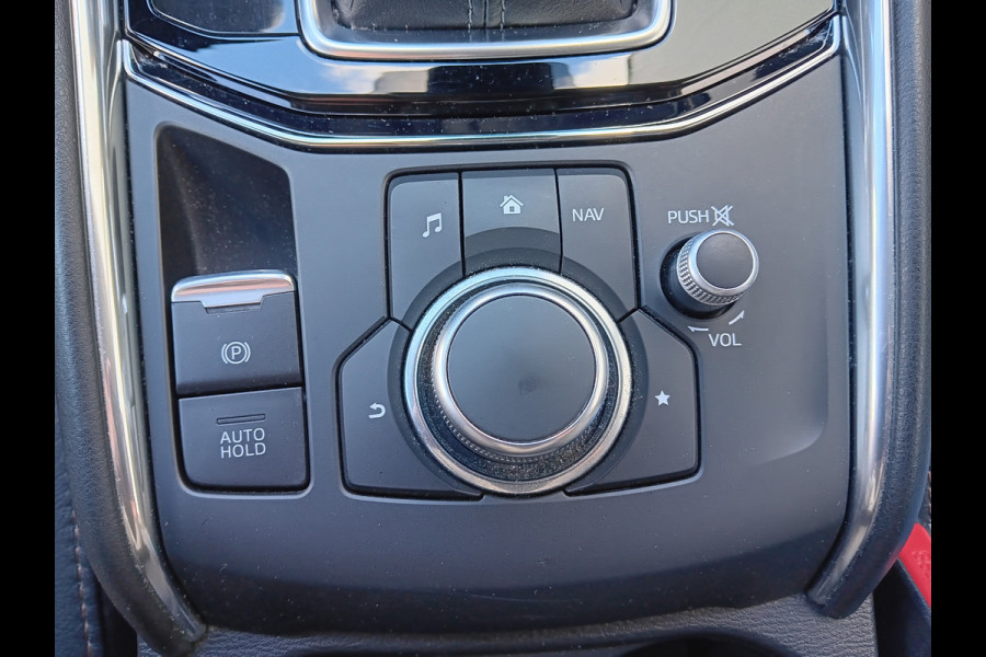 Mazda CX-5 2.0 SkyActiv-G 165 Luxury AUTOMAAT, Leder, Navi, Clima, Head-up, etc. incl. 12 MND BOVAGGARANTIE stoelkoeling voor, stoelverwarming voor én achter, zeer compleet!