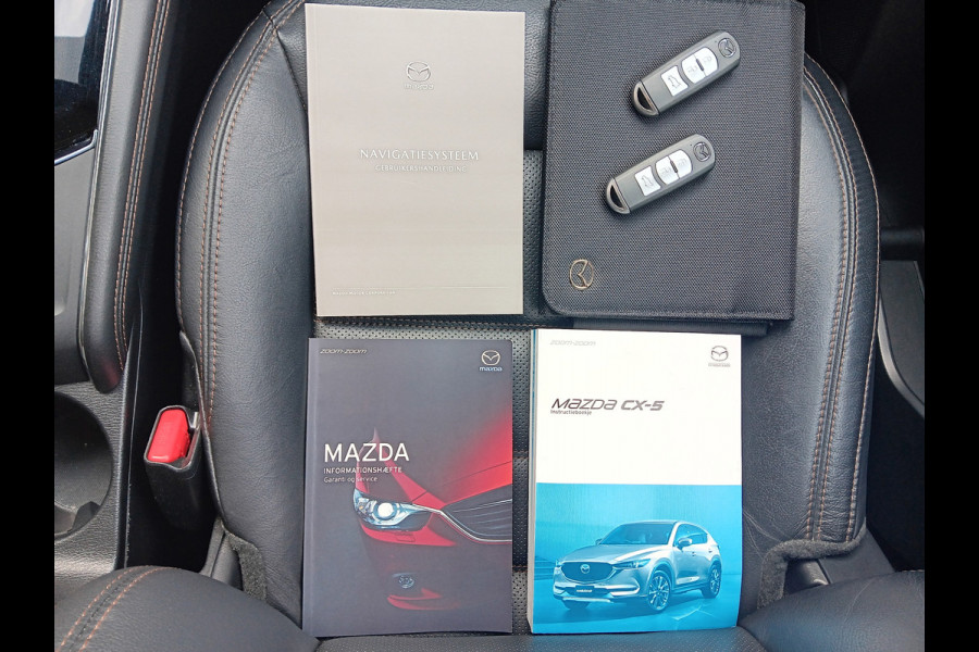 Mazda CX-5 2.0 SkyActiv-G 165 Luxury AUTOMAAT, Leder, Navi, Clima, Head-up, etc. incl. 12 MND BOVAGGARANTIE stoelkoeling voor, stoelverwarming voor én achter, zeer compleet!