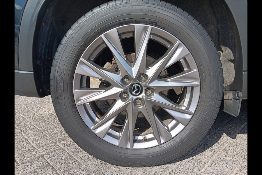 Mazda CX-5 2.0 SkyActiv-G 165 Luxury AUTOMAAT, Leder, Navi, Clima, Head-up, etc. incl. 12 MND BOVAGGARANTIE stoelkoeling voor, stoelverwarming voor én achter, zeer compleet!