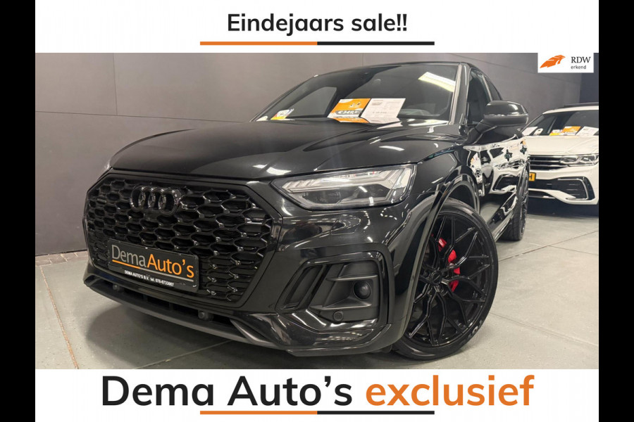 Audi Q5 Sportback 55 TFSI e SQ5 22'' 367PK BLACK-LINE H-UP/B&O/V-COCKPIT/DAB/SFEERVERLICHTING///