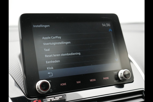 Mitsubishi Eclipse Cross 2.4 Instyle Plug In Hybrid 188pk Dealer O.H. PHEV | Trekhaak Afn. | Panodak | Head Up | Adaptive Cruise | 360 Camera | Lederen Sportstoelen & Stuur Verwarmd | Apple Carplay | Navigatie Via TomTom | Keyless | Blis | DAB |