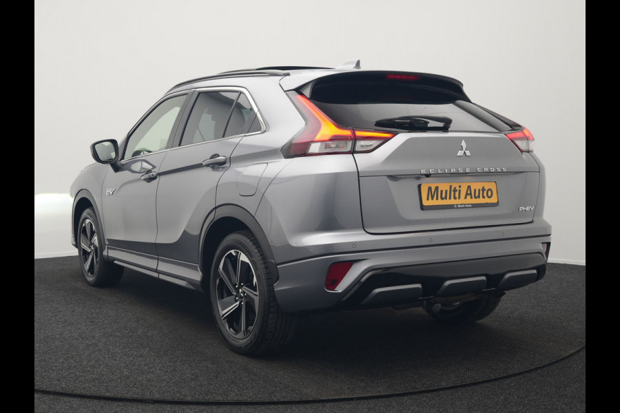 Mitsubishi Eclipse Cross 2.4 Instyle Plug In Hybrid 188pk Dealer O.H. PHEV | Trekhaak Afn. | Panodak | Head Up | Adaptive Cruise | 360 Camera | Lederen Sportstoelen & Stuur Verwarmd | Apple Carplay | Navigatie Via TomTom | Keyless | Blis | DAB |