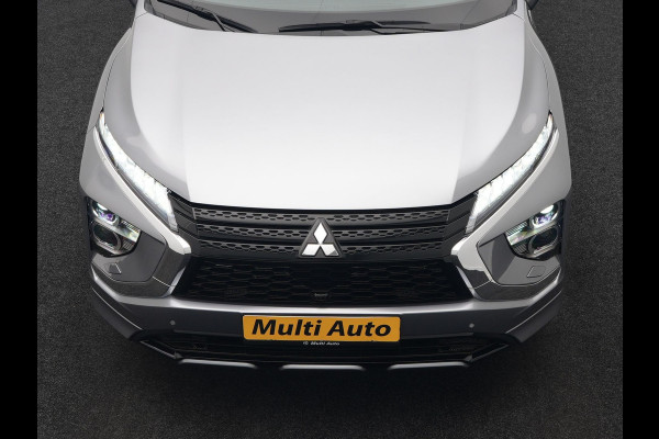 Mitsubishi Eclipse Cross 2.4 Instyle Plug In Hybrid 188pk Dealer O.H. PHEV | Trekhaak Afn. | Panodak | Head Up | Adaptive Cruise | 360 Camera | Lederen Sportstoelen & Stuur Verwarmd | Apple Carplay | Navigatie Via TomTom | Keyless | Blis | DAB |