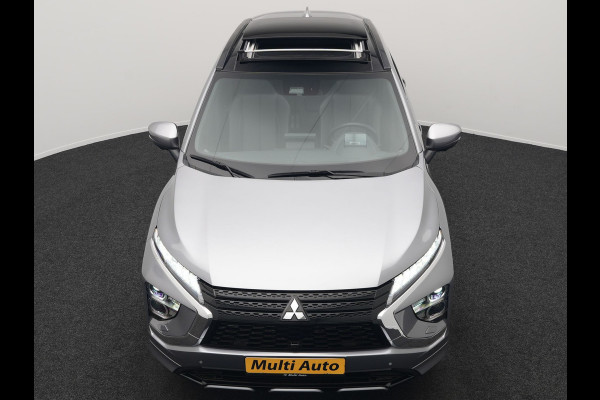 Mitsubishi Eclipse Cross 2.4 Instyle Plug In Hybrid 188pk Dealer O.H. PHEV | Trekhaak Afn. | Panodak | Head Up | Adaptive Cruise | 360 Camera | Lederen Sportstoelen & Stuur Verwarmd | Apple Carplay | Navigatie Via TomTom | Keyless | Blis | DAB |