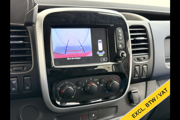 Opel Vivaro D126PK DC 5-Pers. Dubbele Cabine Navi Camera EURO 6 L2H1 Airco Trekhaak Cruise Control Pdc Sport EcoFlex 1.6CDTI Betonplex Vloer Wandbetimmering Schuifdeur 1e Eigenaar Origineel Nederlandse Auto