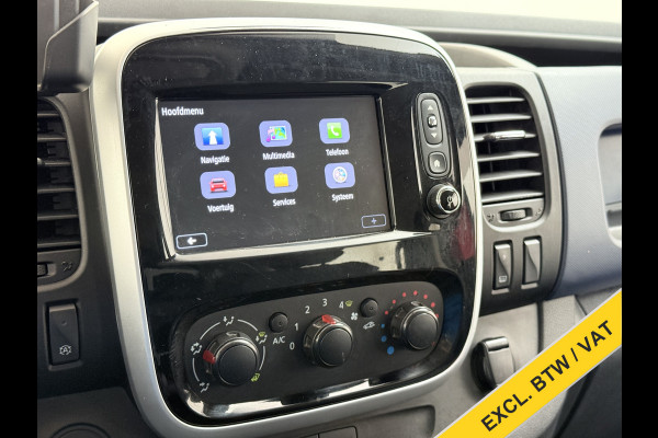 Opel Vivaro D126PK DC 5-Pers. Dubbele Cabine Navi Camera EURO 6 L2H1 Airco Trekhaak Cruise Control Pdc Sport EcoFlex 1.6CDTI Betonplex Vloer Wandbetimmering Schuifdeur 1e Eigenaar Origineel Nederlandse Auto
