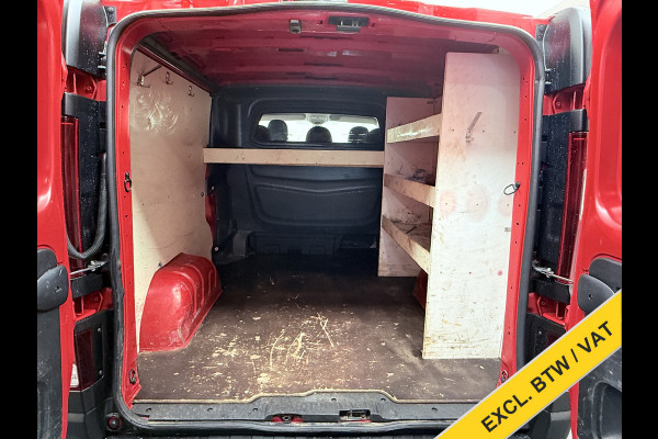 Opel Vivaro D126PK DC 5-Pers. Dubbele Cabine Navi Camera EURO 6 L2H1 Airco Trekhaak Cruise Control Pdc Sport EcoFlex 1.6CDTI Betonplex Vloer Wandbetimmering Schuifdeur 1e Eigenaar Origineel Nederlandse Auto