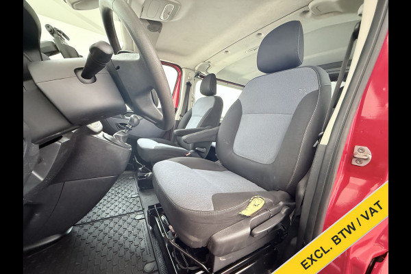 Opel Vivaro D126PK DC 5-Pers. Dubbele Cabine Navi Camera EURO 6 L2H1 Airco Trekhaak Cruise Control Pdc Sport EcoFlex 1.6CDTI Betonplex Vloer Wandbetimmering Schuifdeur 1e Eigenaar Origineel Nederlandse Auto