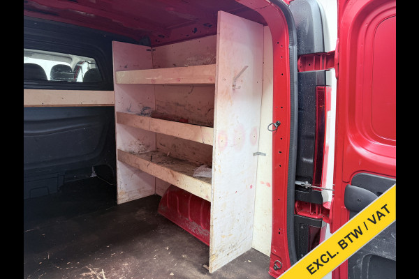 Opel Vivaro D126PK DC 5-Pers. Dubbele Cabine Navi Camera EURO 6 L2H1 Airco Trekhaak Cruise Control Pdc Sport EcoFlex 1.6CDTI Betonplex Vloer Wandbetimmering Schuifdeur 1e Eigenaar Origineel Nederlandse Auto