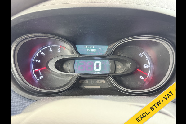 Opel Vivaro D126PK DC 5-Pers. Dubbele Cabine Navi Camera EURO 6 L2H1 Airco Trekhaak Cruise Control Pdc Sport EcoFlex 1.6CDTI Betonplex Vloer Wandbetimmering Schuifdeur 1e Eigenaar Origineel Nederlandse Auto