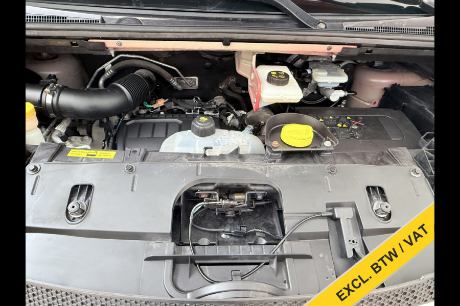 Opel Vivaro D126PK DC 5-Pers. Dubbele Cabine Navi Camera EURO 6 L2H1 Airco Trekhaak Cruise Control Pdc Sport EcoFlex 1.6CDTI Betonplex Vloer Wandbetimmering Schuifdeur 1e Eigenaar Origineel Nederlandse Auto