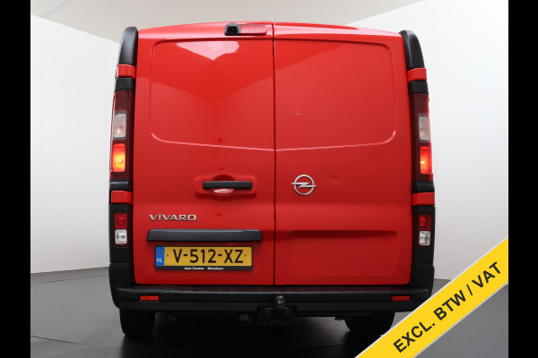 Opel Vivaro D126PK DC 5-Pers. Dubbele Cabine Navi Camera EURO 6 L2H1 Airco Trekhaak Cruise Control Pdc Sport EcoFlex 1.6CDTI Betonplex Vloer Wandbetimmering Schuifdeur 1e Eigenaar Origineel Nederlandse Auto