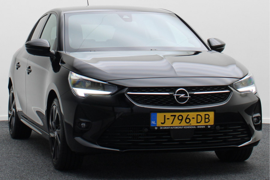 Opel Corsa 1.2 GS Line Automaat LED, Climate, Cruise, Apple Carplay, Navigatie, Keyless, 17''