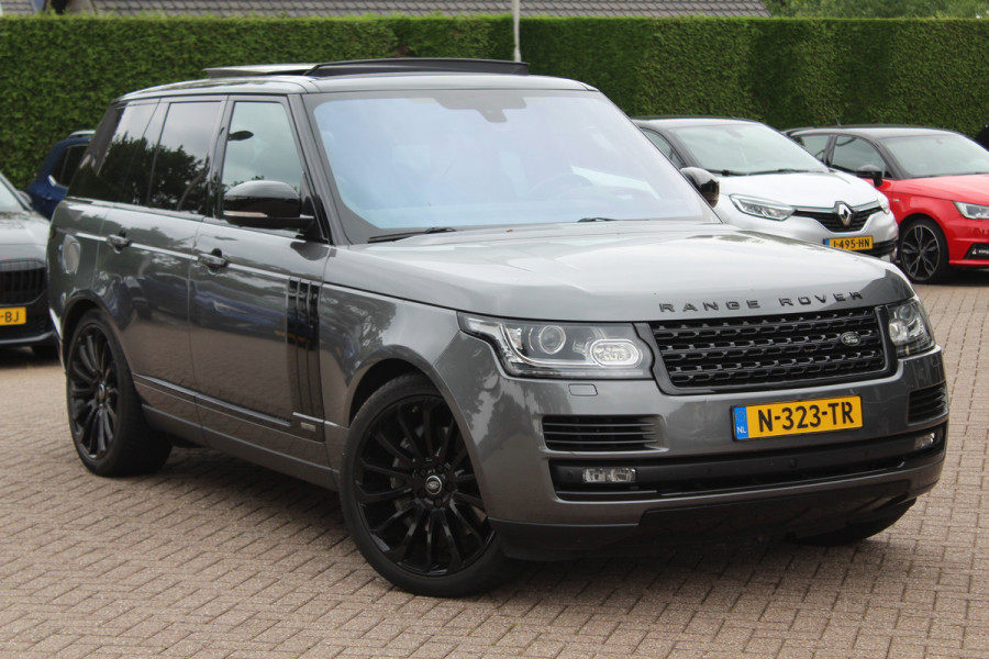 Land Rover Range Rover 3.0 SDV6 Hybrid Autobiography / Trekhaak / Panoramadak / Head-up / 22'' / Leder / Keyless / Meridian / Dodehoek / DAB