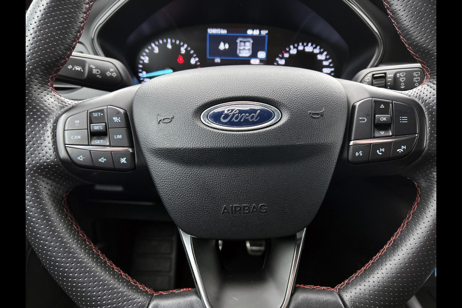 Ford FOCUS Wagon 1.0 EcoBoost ST-Line (NAVI, CARPLAY, LED, STUUR-/STOELVERWARMING, CAMERA, GOED ONDERHOUDEN)
