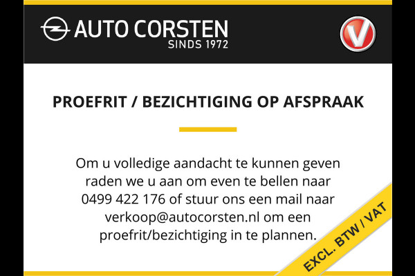 Opel Vivaro * Gereserveerd* 1.6CDTI 126PK L2H1 DC Dubbele Cabine 5-Persoons Navi Camera Airco Trekhaak Cruise Control Pdc Sport EcoFlex Betonplex Vloer Wandbetimmering Schuifdeur Euro 6 1e Eigenaar Origineel Nederlandse Auto