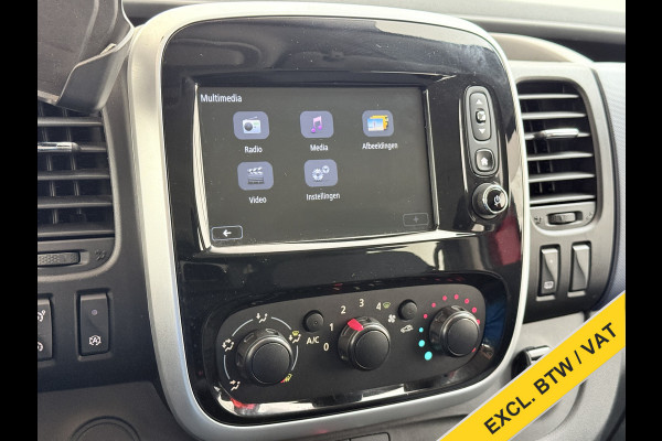 Opel Vivaro * Gereserveerd* 1.6CDTI 126PK L2H1 DC Dubbele Cabine 5-Persoons Navi Camera Airco Trekhaak Cruise Control Pdc Sport EcoFlex Betonplex Vloer Wandbetimmering Schuifdeur Euro 6 1e Eigenaar Origineel Nederlandse Auto