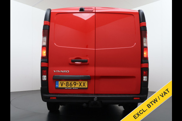 Opel Vivaro * Gereserveerd* 1.6CDTI 126PK L2H1 DC Dubbele Cabine 5-Persoons Navi Camera Airco Trekhaak Cruise Control Pdc Sport EcoFlex Betonplex Vloer Wandbetimmering Schuifdeur Euro 6 1e Eigenaar Origineel Nederlandse Auto
