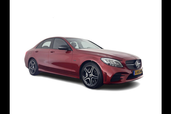 Mercedes-Benz C-Klasse 300 e Business Solution AMG Limited ( Plug-In ) (INCL-BTW) *FULL-LEATHER | FULL-LED | BURMESTER | AMBIENT-LIGHT | BLIND-SPOT | HEATED-SPORTSEATS | DIGI-COCKPIT | NAVI-FULLMAP | CAMERA | DAB+ | PRIVACY-GLASS | 18''ALU*