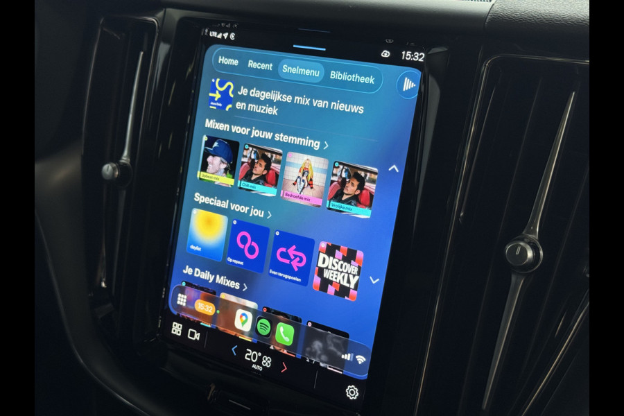 Volvo XC60 2.0 T6 350PK PHEV LEER AWD PLUS BRIGHT LONG RANGE PANO PERF.AUDIO ELEK.KLEP phev