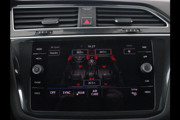 Volkswagen Tiguan 1.4 TSI R Line | Stoelverwarming | Trekhaak | Carplay | Navigatie | Virtual Cockpit | Adaptive cruise | 19'' | Parkeerhulp | Bluetooth | Adaptief LED