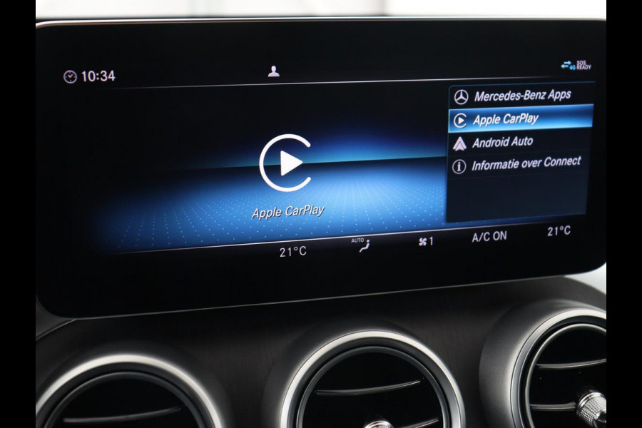 Mercedes-Benz C-Klasse 300e AMG Night | Stoelverwarming | Carplay | Leder/Alcantara | Camera | Navigatie | Park Assist | Full LED | PHEV | Plug In