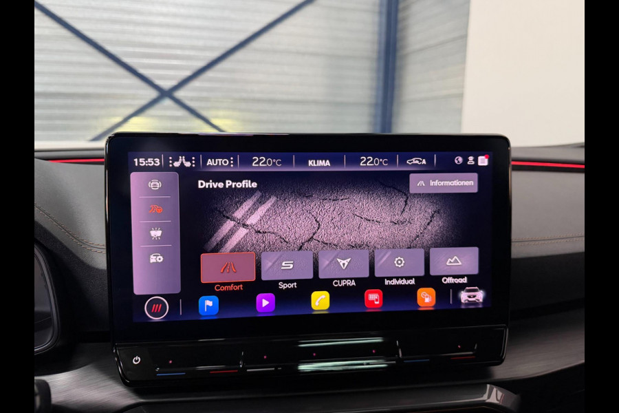 CUPRA Formentor 2.0 TSI 4DRIVE 310+PK BTW/LED/VIRTUAL/SFEER/PANO/STUUR+S.VERWARMING+MEMORY/19"/KEYLESS/CAM/ACC/ECC/12 MDN GARANTIE