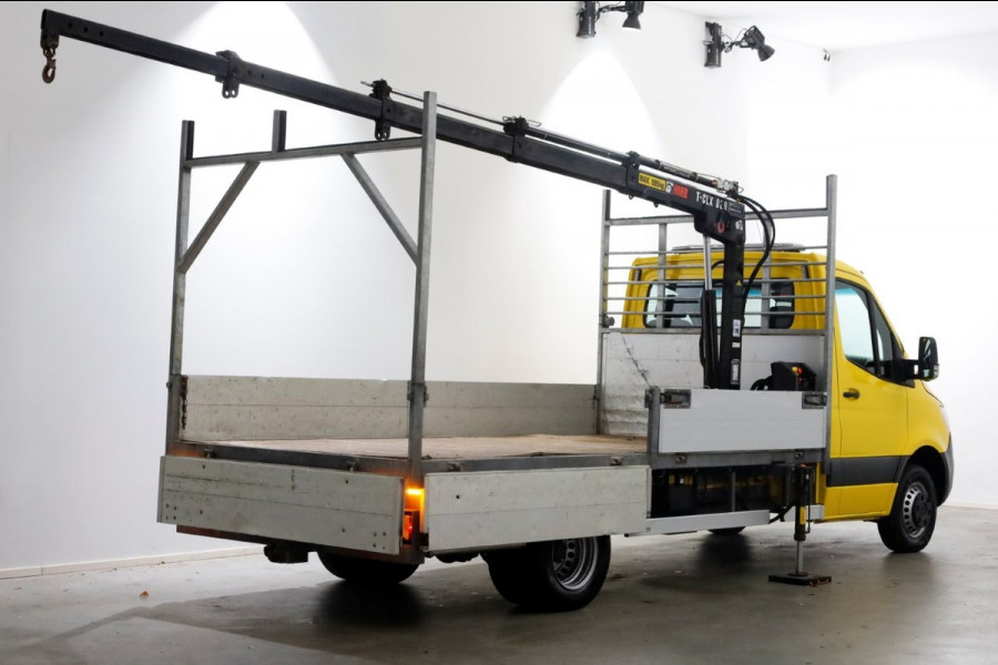 Mercedes-Benz Sprinter 516 CDI 163pk E6 Open Laadbak+HIAB T-CLX 029 Kraan PTO/Trekhaak 3500kg 06-2019