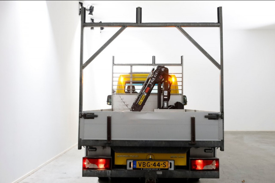 Mercedes-Benz Sprinter 516 CDI 163pk E6 Open Laadbak+HIAB T-CLX 029 Kraan PTO/Trekhaak 3500kg 06-2019
