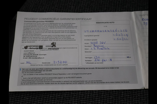 Peugeot 3008 1.2 130 PK AUTOMAAT ALLURE + 19 INCH | CARPLAY | SFEERVERLICHTING