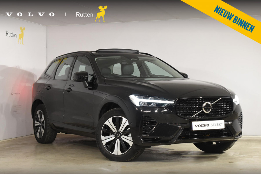 Volvo XC60 T6 350PK Automaat Plug-in Hybrid AWD Plus Dark / Navigatie / 360 Camera / Adaptieve Cruise Control / Stuur & Stoelverwarming / Elektr. Achterklep / Schuifdak / Trekhaak