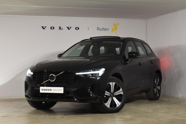 Volvo XC60 T6 350PK Automaat Plug-in Hybrid AWD Plus Dark / Navigatie / 360 Camera / Adaptieve Cruise Control / Stuur & Stoelverwarming / Elektr. Achterklep / Schuifdak / Trekhaak