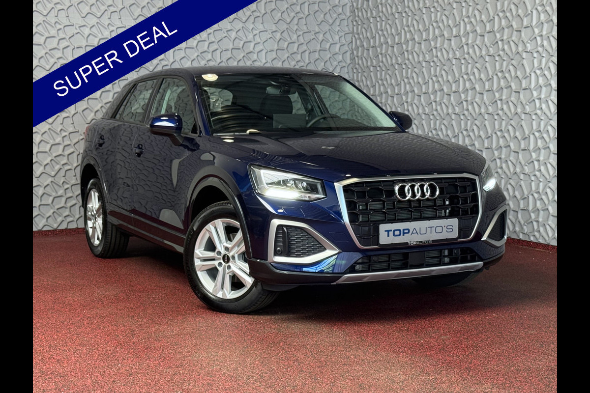 Audi Q2 35 TFSI 1.5 S EDITION NIEUW MODEL 150 PK VIR.COCKPIT TOUCHSCREEN CARPLAY NAVI CAMERA LED STOELVERW. PDC 2025 "Audi rijden begint bij Topautos.nl – 20 Audi topmodellen direct op voorraad!"