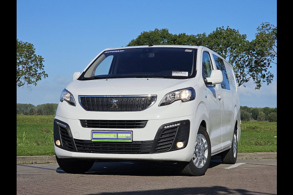 Peugeot Expert 2.0 BlueHDI 120 L3 DC Automaat Navi Trekhaak Pdc Euro6 Oh-Historie 1e Eigenaar!