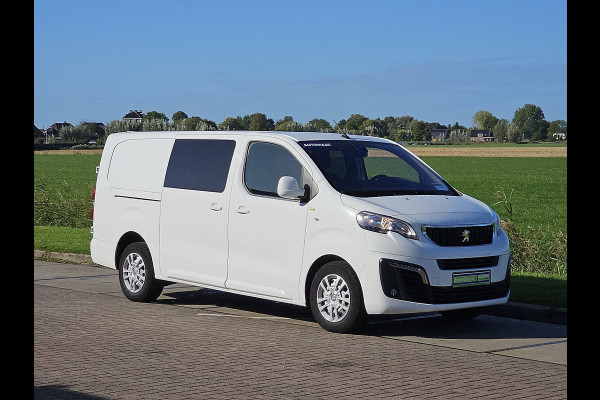 Peugeot Expert 2.0 BlueHDI 120 L3 DC Automaat Navi Trekhaak Pdc Euro6 Oh-Historie 1e Eigenaar!