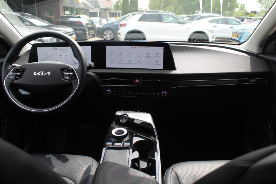Kia Ev6 Plus 77.4 kWh / SOH 96% / Trekhaak / Camera / Keyless / ACC / Leder / Navigatie / 19'' / Stoelventilatie / Dodehoek / DAB / Warmtepomp / Premium audio