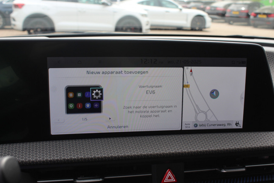 Kia Ev6 Plus 77.4 kWh / SOH 96% / Trekhaak / Camera / Keyless / ACC / Leder / Navigatie / 19'' / Stoelventilatie / Dodehoek / DAB / Warmtepomp / Premium audio