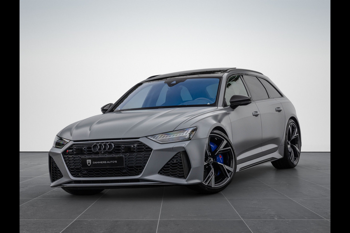 Audi RS6 Avant 4.0 TFSI 600pk Quattro Keramisch B&O Advanced HuD Dynamic+ Carbon
