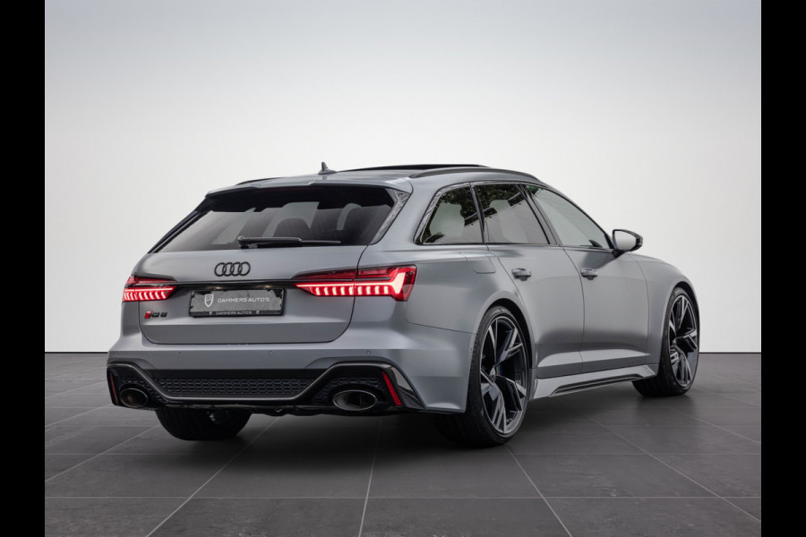 Audi RS6 Avant 4.0 TFSI 600pk Quattro Keramisch B&O Advanced HuD Dynamic+ Carbon