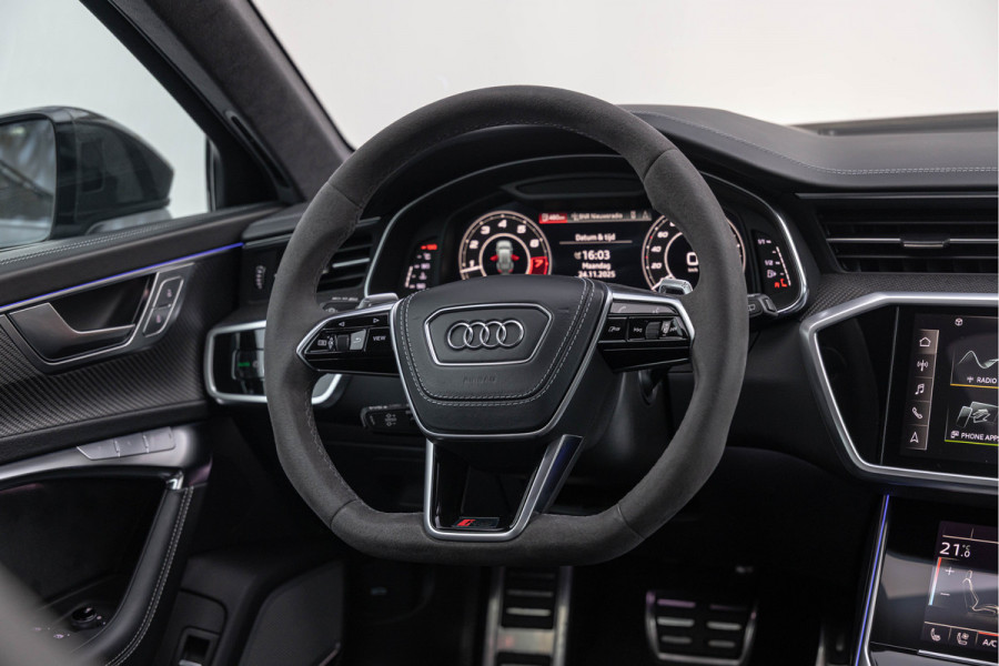Audi RS6 Avant 4.0 TFSI 600pk Quattro Keramisch B&O Advanced HuD Dynamic+ Carbon