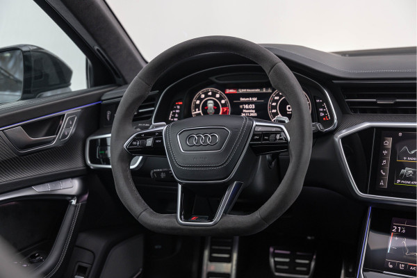 Audi RS6 Avant 4.0 TFSI 600pk Quattro Keramisch B&O Advanced HuD Dynamic+ Carbon