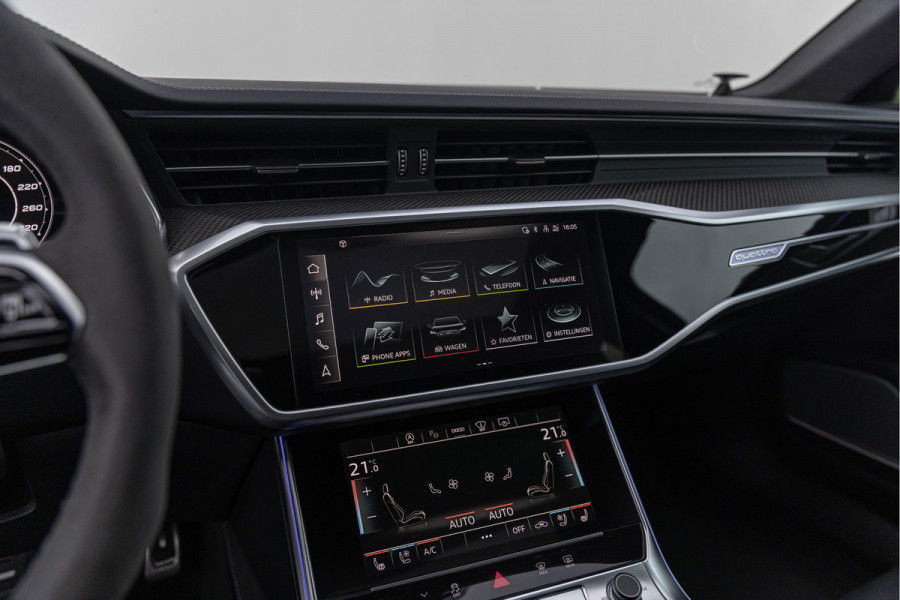 Audi RS6 Avant 4.0 TFSI 600pk Quattro Keramisch B&O Advanced HuD Dynamic+ Carbon