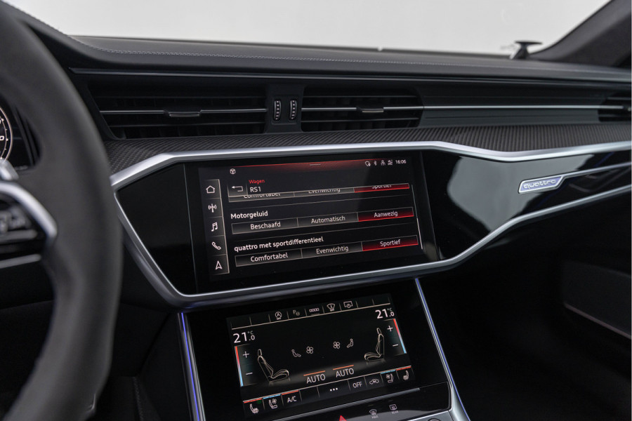 Audi RS6 Avant 4.0 TFSI 600pk Quattro Keramisch B&O Advanced HuD Dynamic+ Carbon