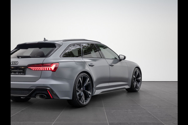 Audi RS6 Avant 4.0 TFSI 600pk Quattro Keramisch B&O Advanced HuD Dynamic+ Carbon