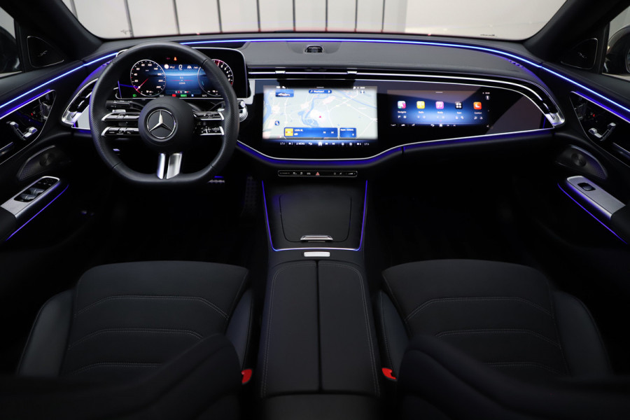 Mercedes-Benz E-Klasse 400e AMG 4-Matic | 381PK | Luchtvering | Achterasbesturing | Head-up | Burmester 4D | Keyless-go | Pano | Distronic | 2024.