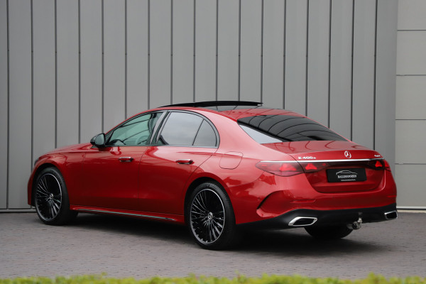 Mercedes-Benz E-Klasse 400e AMG 4-Matic | 381PK | Luchtvering | Achterasbesturing | Head-up | Burmester 4D | Keyless-go | Pano | Distronic | 2024.