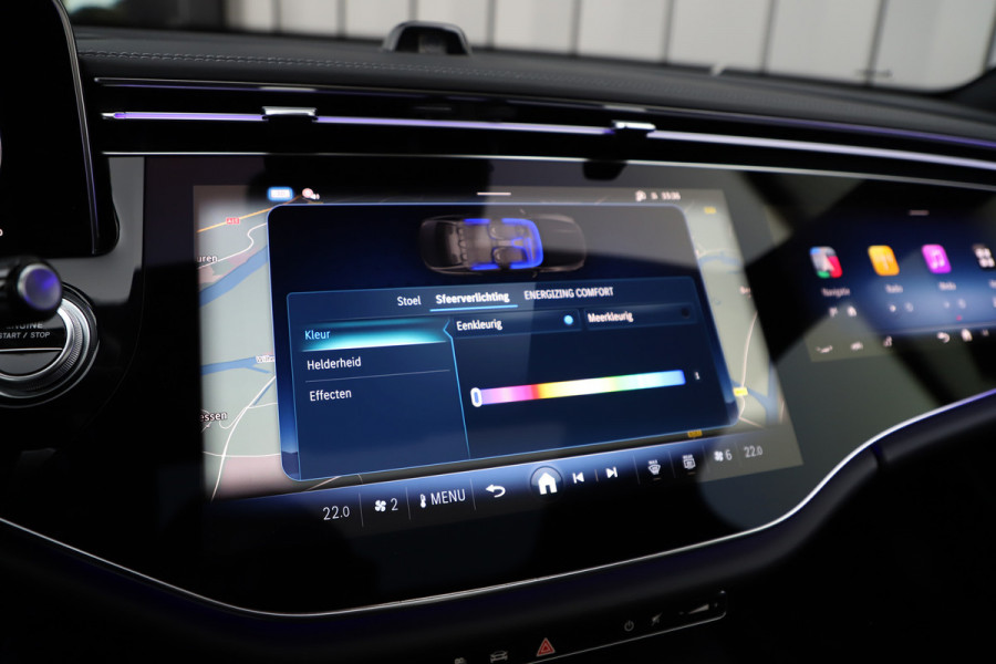 Mercedes-Benz E-Klasse 400e AMG 4-Matic | 381PK | Luchtvering | Achterasbesturing | Head-up | Burmester 4D | Keyless-go | Pano | Distronic | 2024.