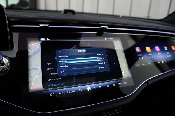 Mercedes-Benz E-Klasse 400e AMG 4-Matic | 381PK | Luchtvering | Achterasbesturing | Head-up | Burmester 4D | Keyless-go | Pano | Distronic | 2024.